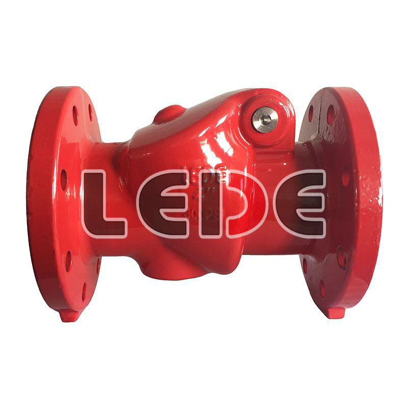 旋(xuán)啟式法蘭止回閥(fa)2